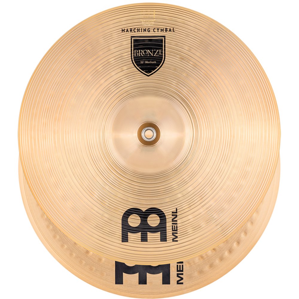 Meinl 16" Marching Bronze Cymbal Pair - Image 6