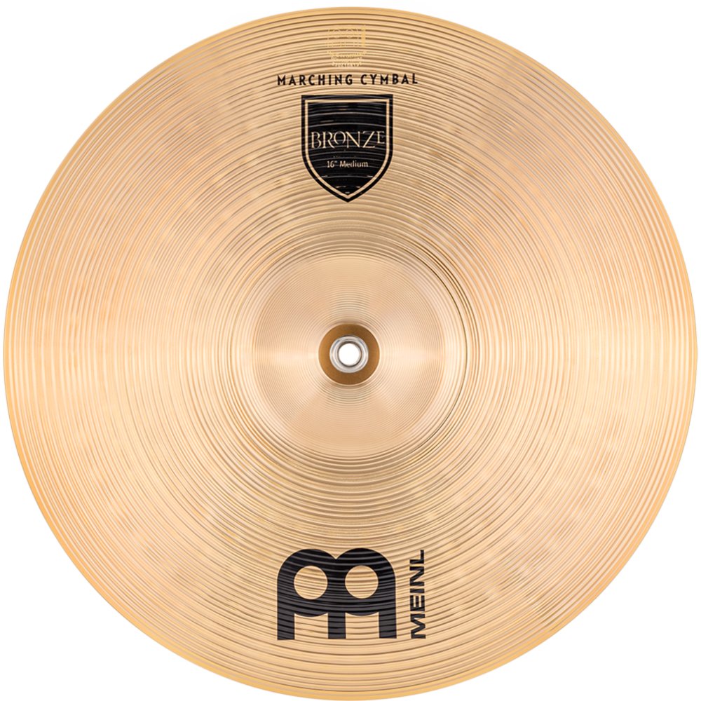 Meinl 16" Marching Bronze Cymbal Pair - Image 7