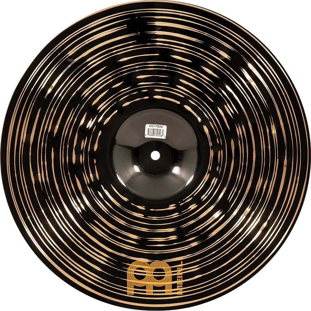 Meinl 17" Classics Custom Dark Crash Cymbal - Image 4