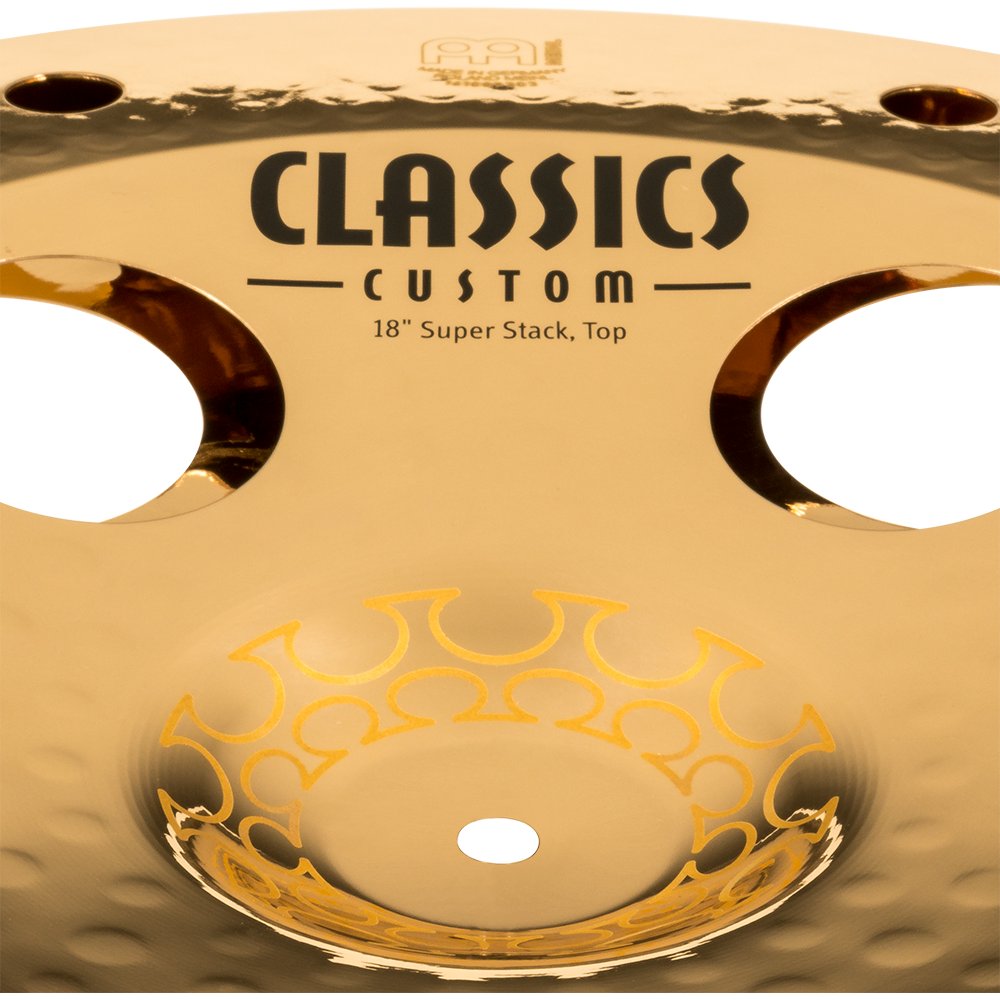 Meinl 18" Artist Concept Thomas Lang Super Stack Cymbal Stack - Image 3
