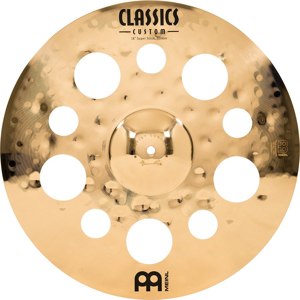 Meinl 18" Artist Concept Thomas Lang Super Stack Cymbal Stack - Image 7