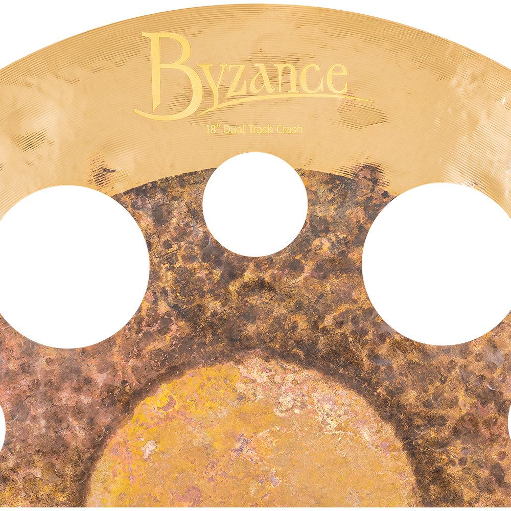 Meinl 18" Byzance Dual Trash Crash Cymbal - Image 5