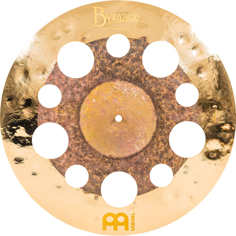 Meinl 18" Byzance Dual Trash Crash Cymbal - Image 6