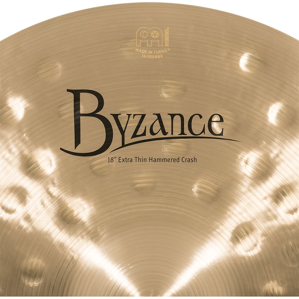 Meinl 18" Byzance Traditional Extra Thin Hammered Crash Cymbal - Image 5