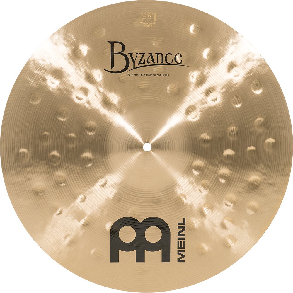 Meinl 18" Byzance Traditional Extra Thin Hammered Crash Cymbal - Image 6