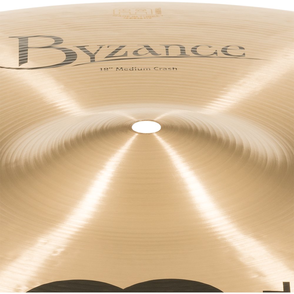 Meinl 18" Byzance Traditional Medium Crash Cymbal - Image 3