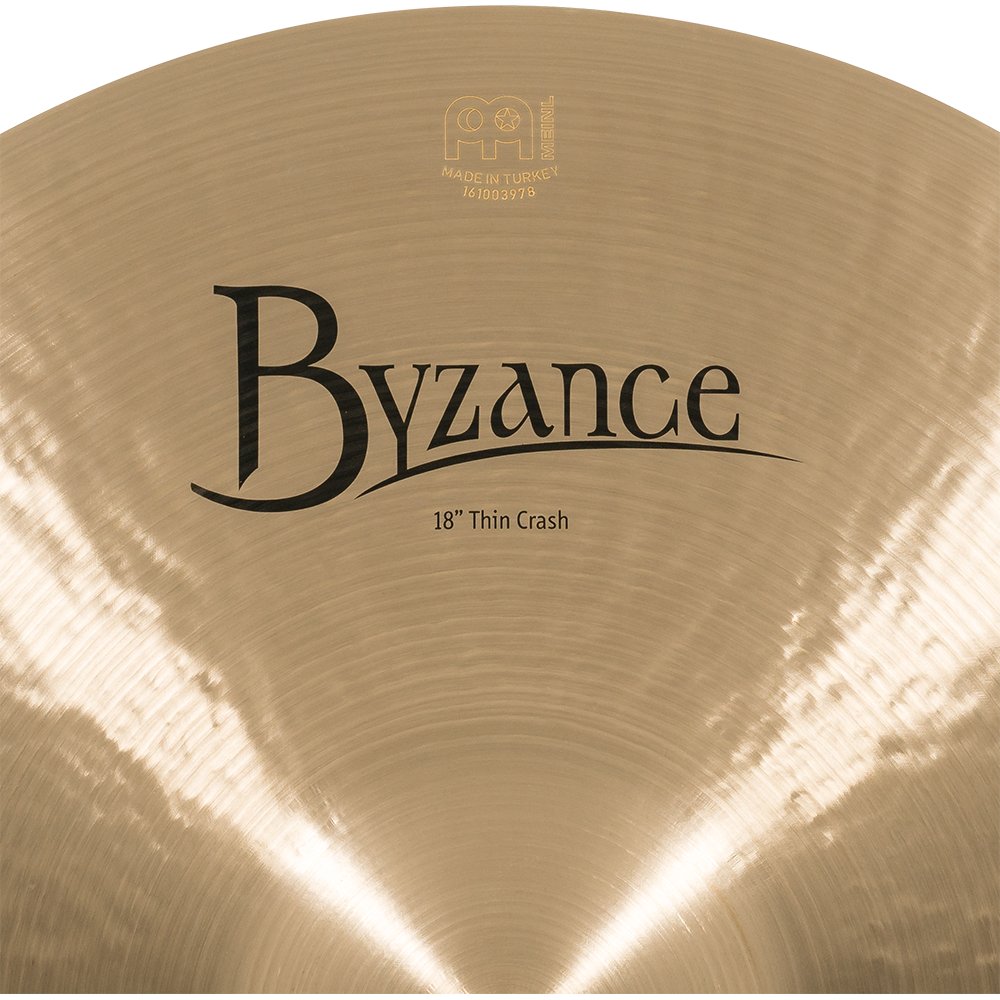 Meinl 18" Byzance Traditional Thin Crash Cymbal - Image 5