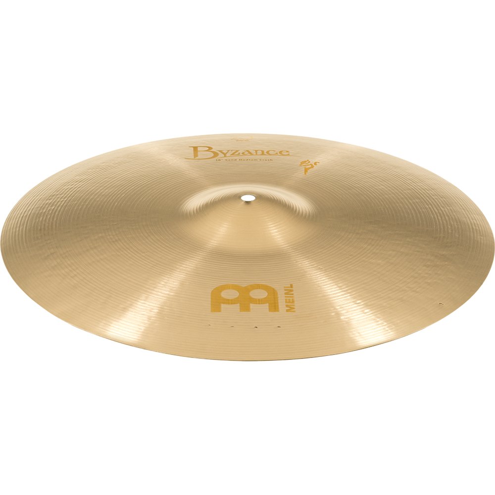 Meinl 18" Byzance Vintage Sand Medium Crash Cymbal - Image 1