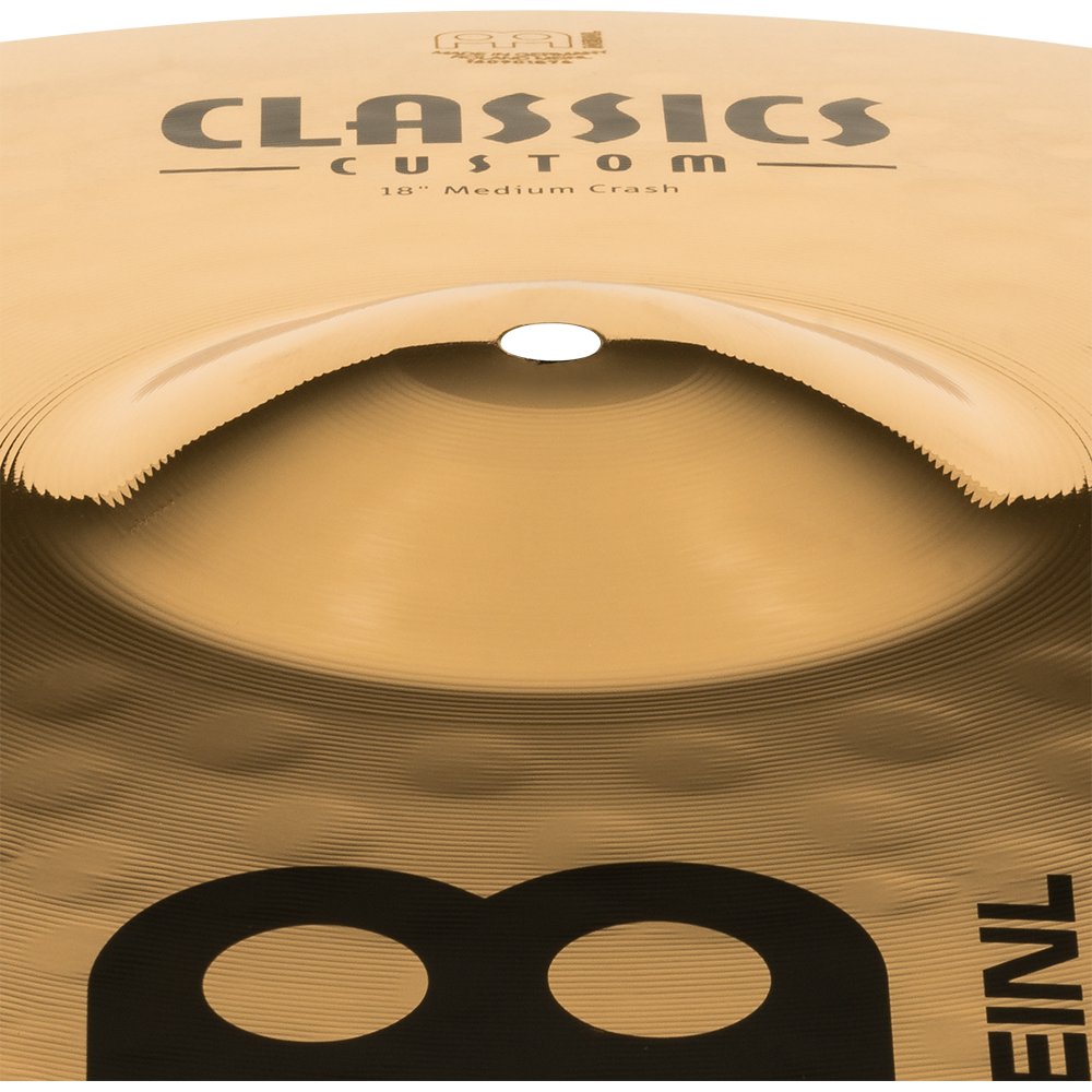 Meinl 18" Classics Custom Medium Crash Cymbal - Image 3