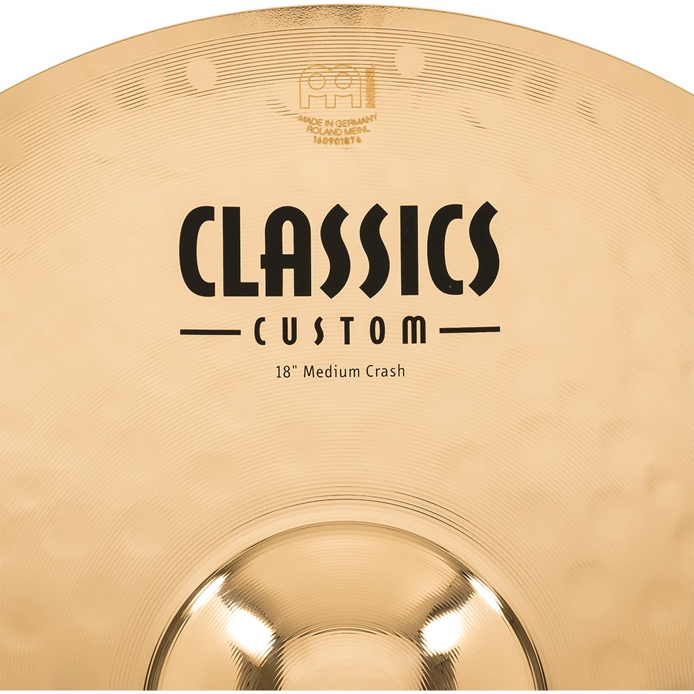 Meinl 18" Classics Custom Medium Crash Cymbal - Image 5