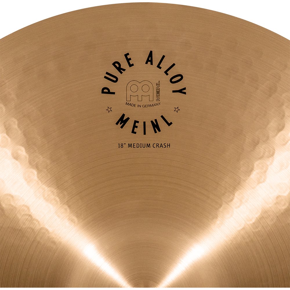 Meinl 18" Pure Alloy Medium Crash Cymbal - Image 5