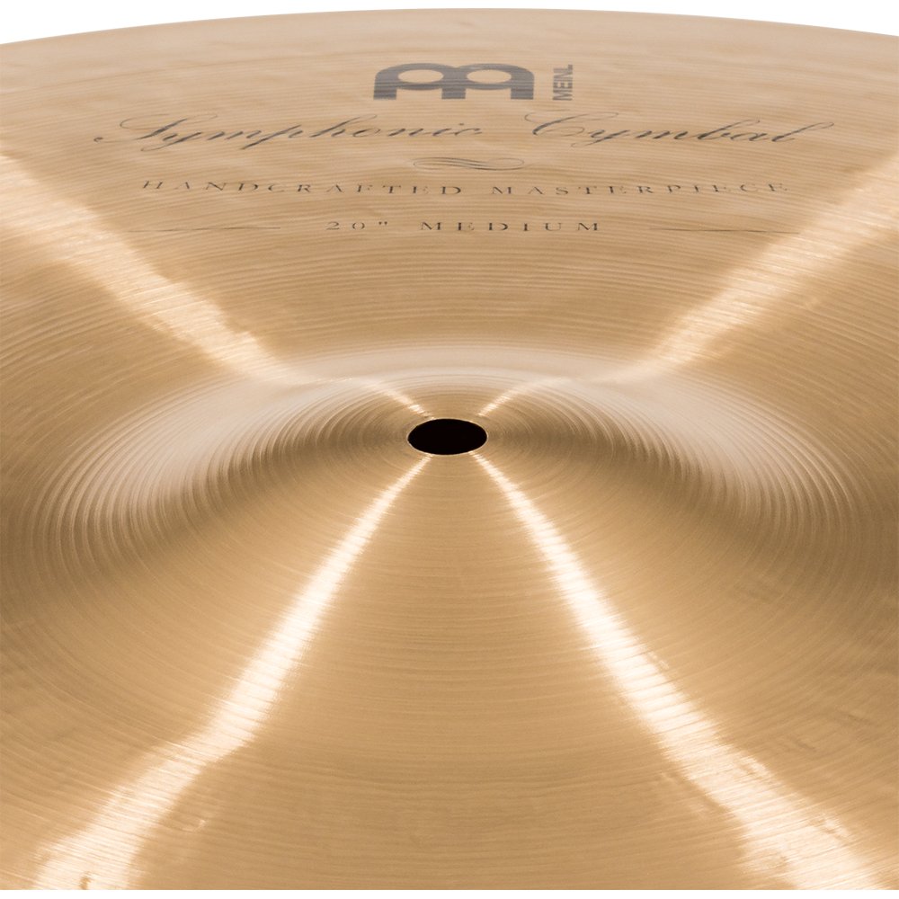 Meinl 20" Symphonic Medium Cymbal Pair - Image 3