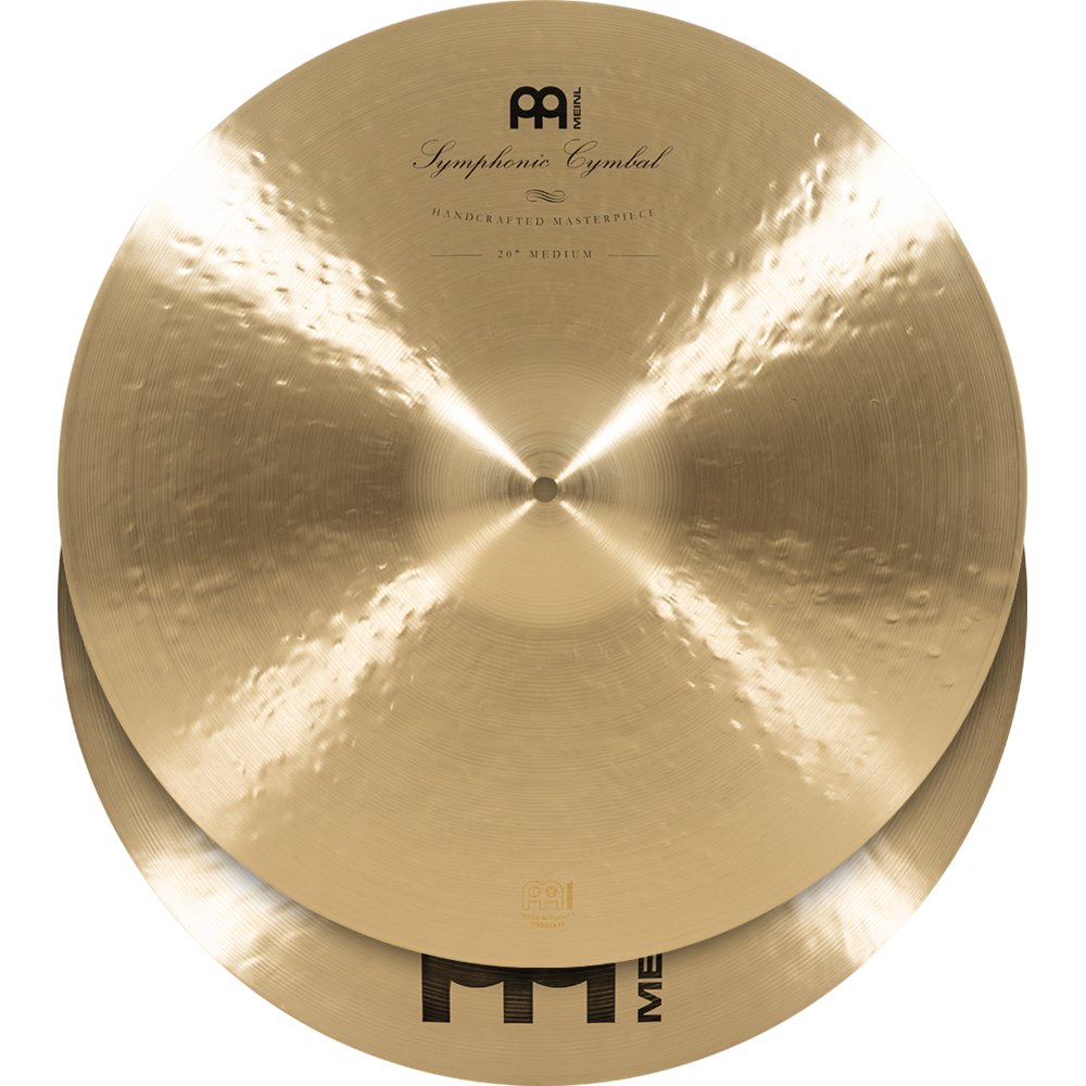 Meinl 20" Symphonic Medium Cymbal Pair - Image 7