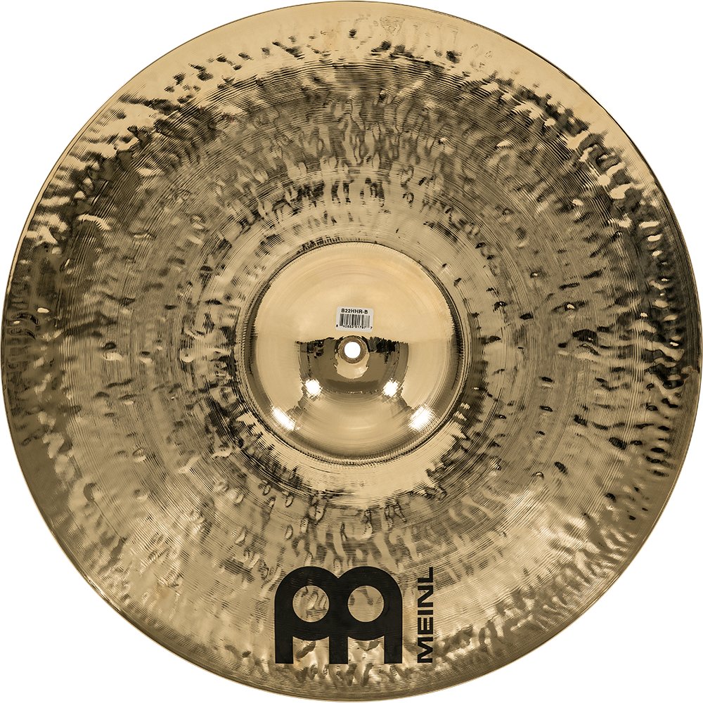 Meinl 22" Byzance Brilliant Heavy Hammered Ride Cymbal - Image 4