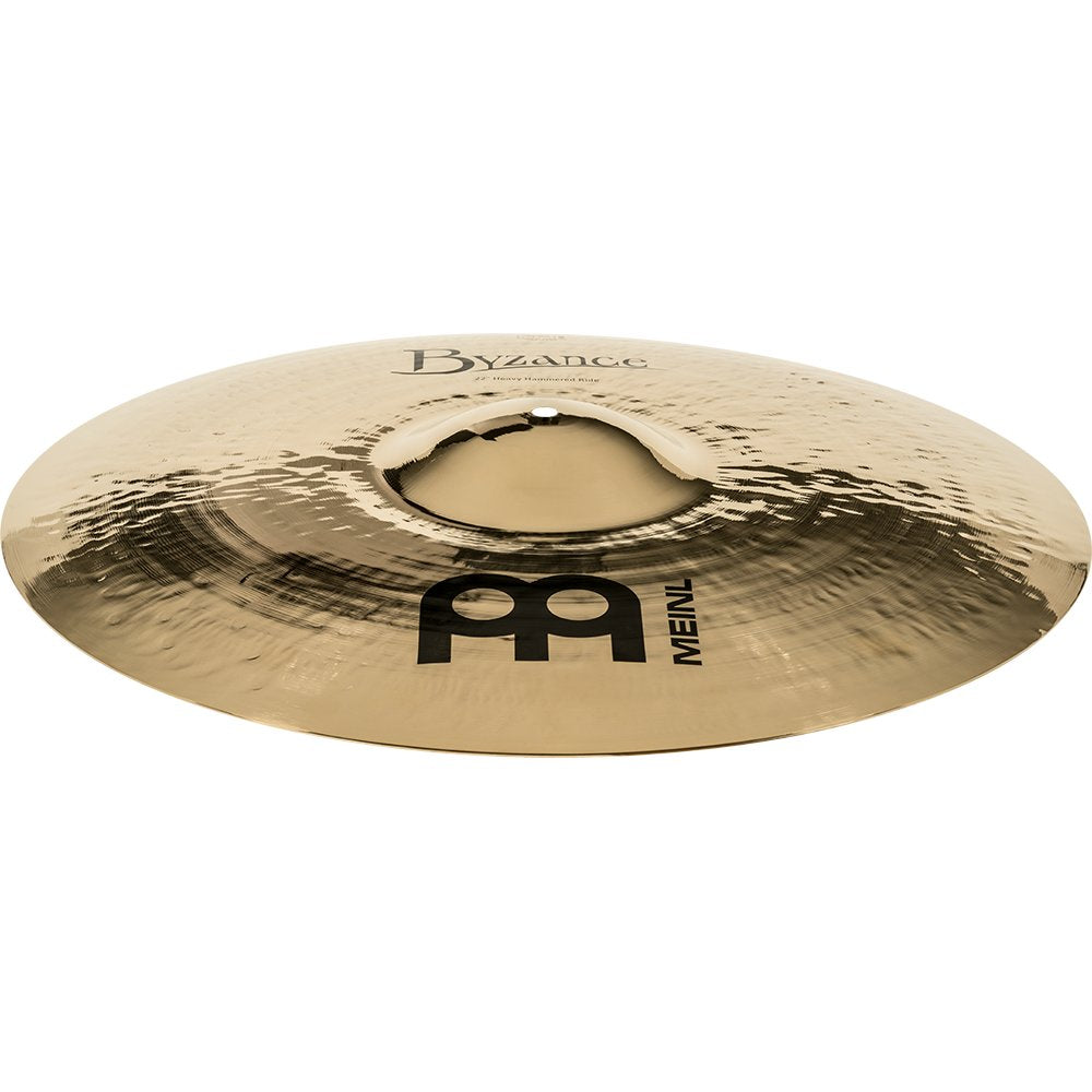 Meinl 22" Byzance Brilliant Heavy Hammered Ride Cymbal - Image 1