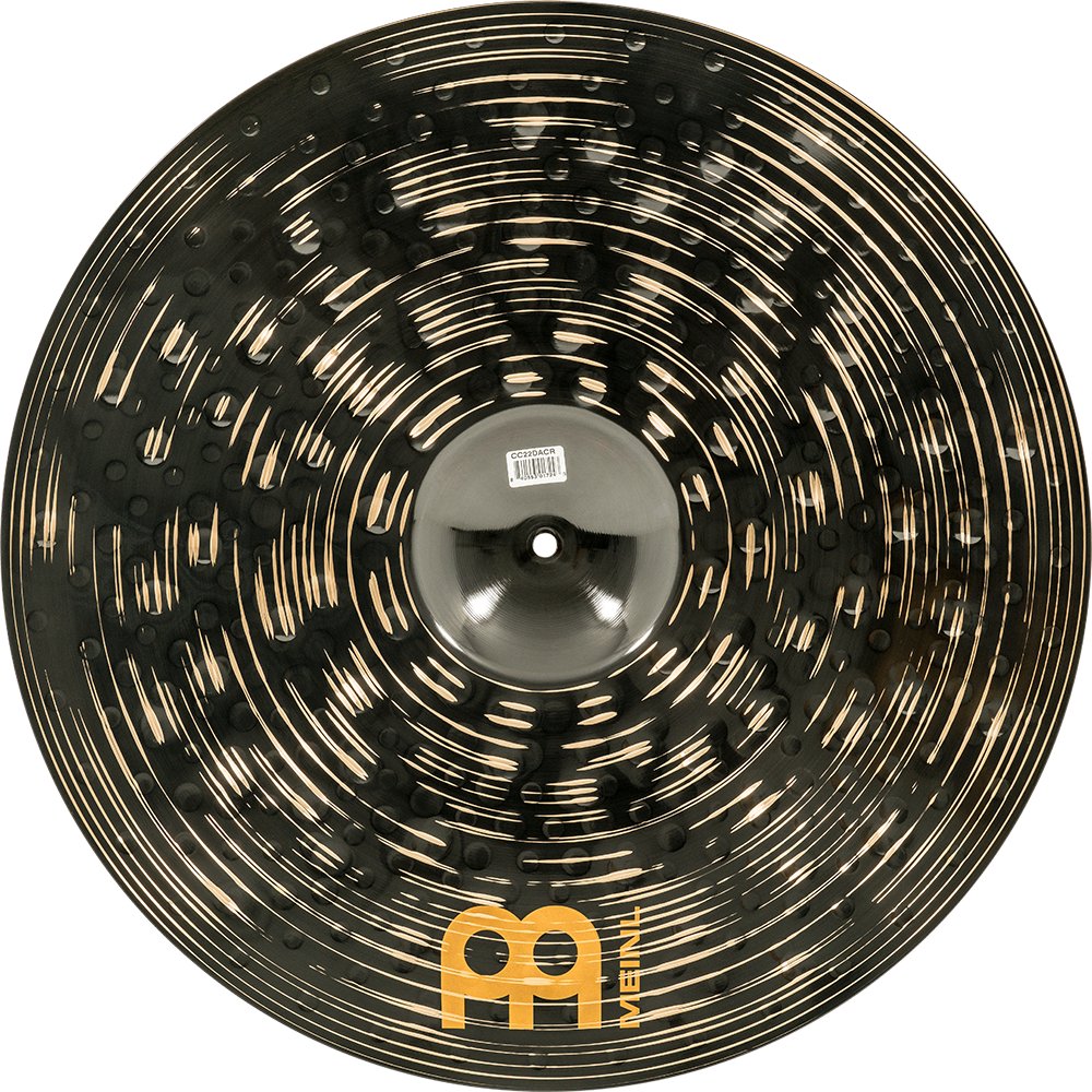 Meinl 22" Classics Custom Dark Crash Ride Cymbal - Image 4