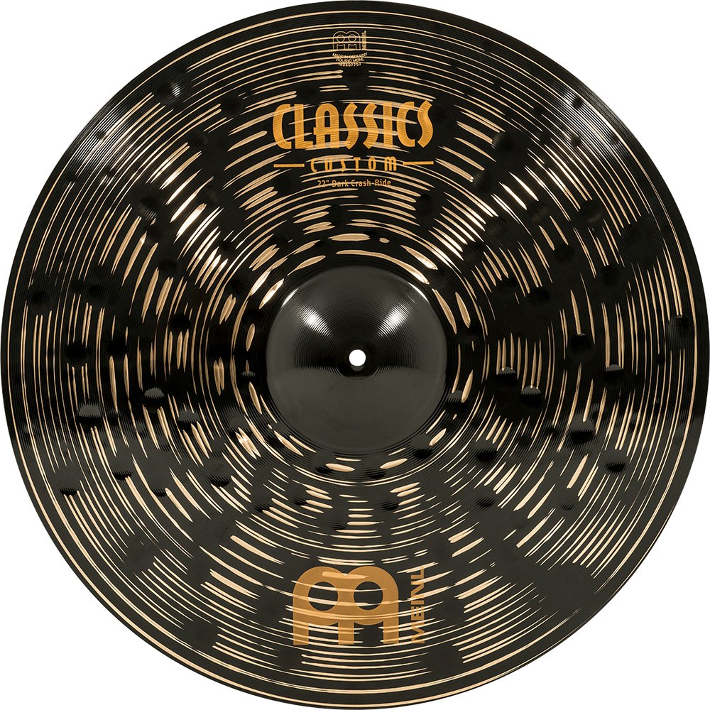 Meinl 22" Classics Custom Dark Crash Ride Cymbal - Image 6