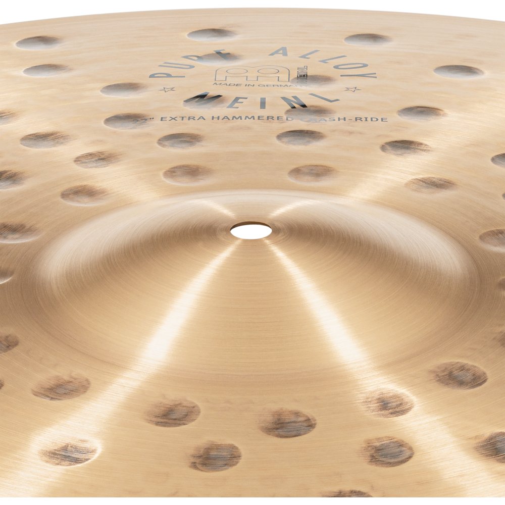 Meinl 22" Pure Alloy Extra Hammered Crash-Ride Cymbal - Image 4