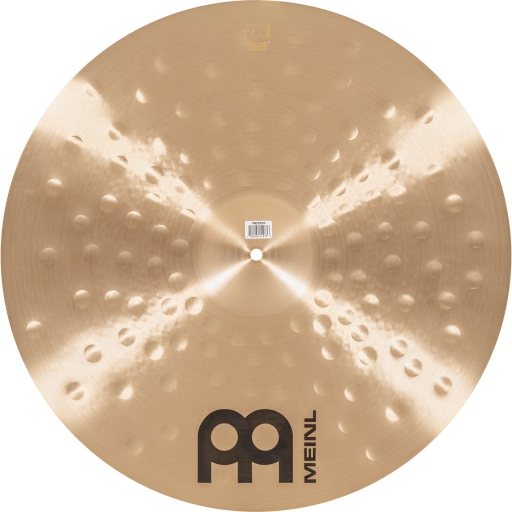 Meinl 22" Pure Alloy Extra Hammered Ride Cymbal - Image 1
