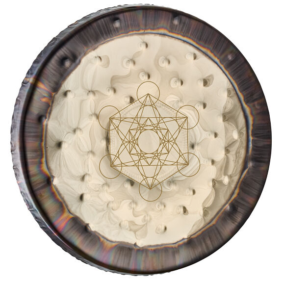 Meinl 22" Sonic Energy Soundscape Gong - Metatron's Cube