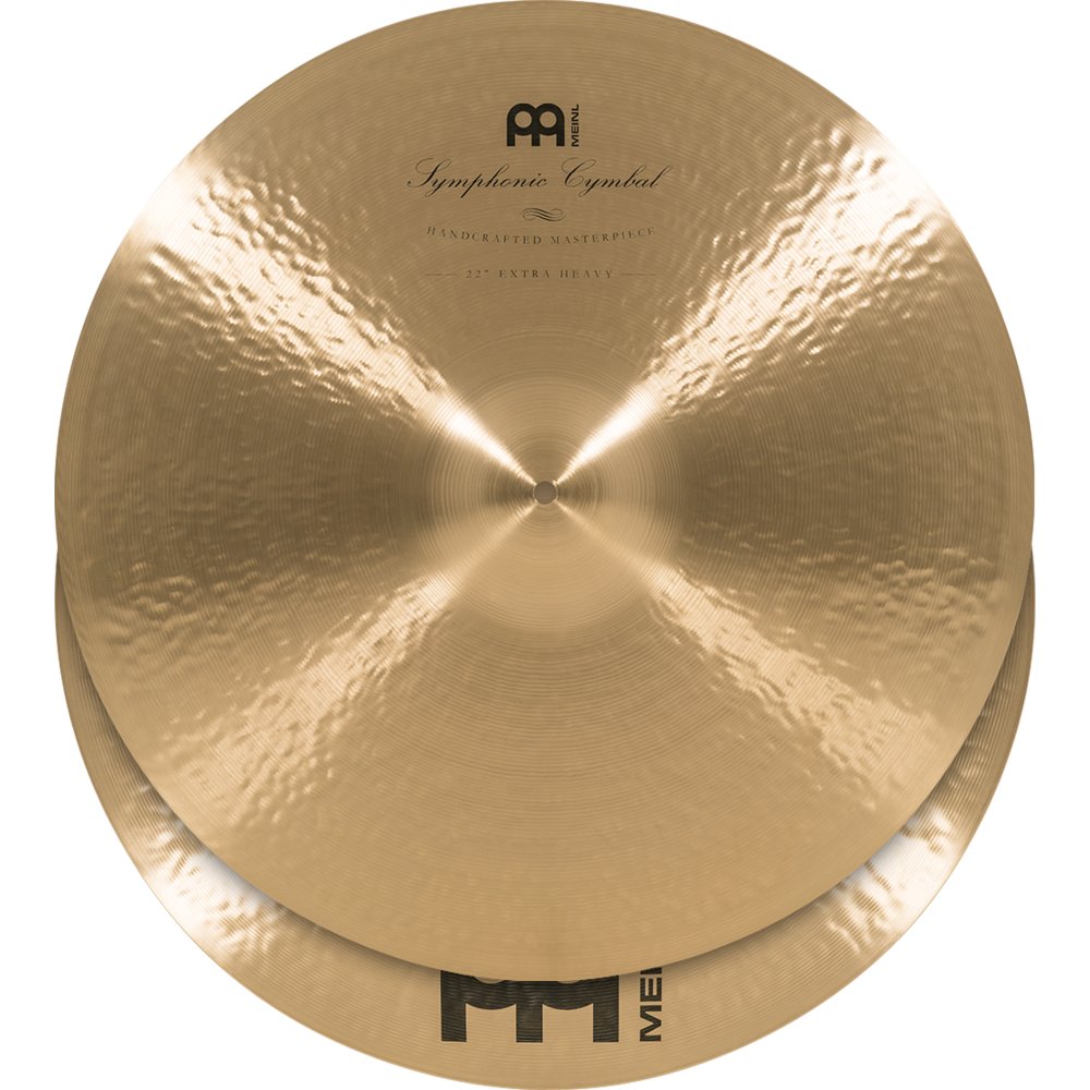 Meinl 22" Symphonic Extra Heavy Cymbal Pair - Image 7