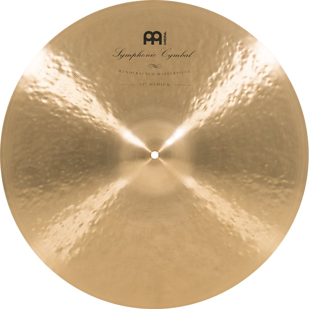 Meinl 22" Symphonic Medium Cymbal Pair - Image 4