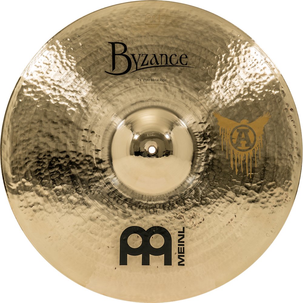 Meinl 24" Byzance Brilliant Pure Metal Ride Cymbal - Image 6