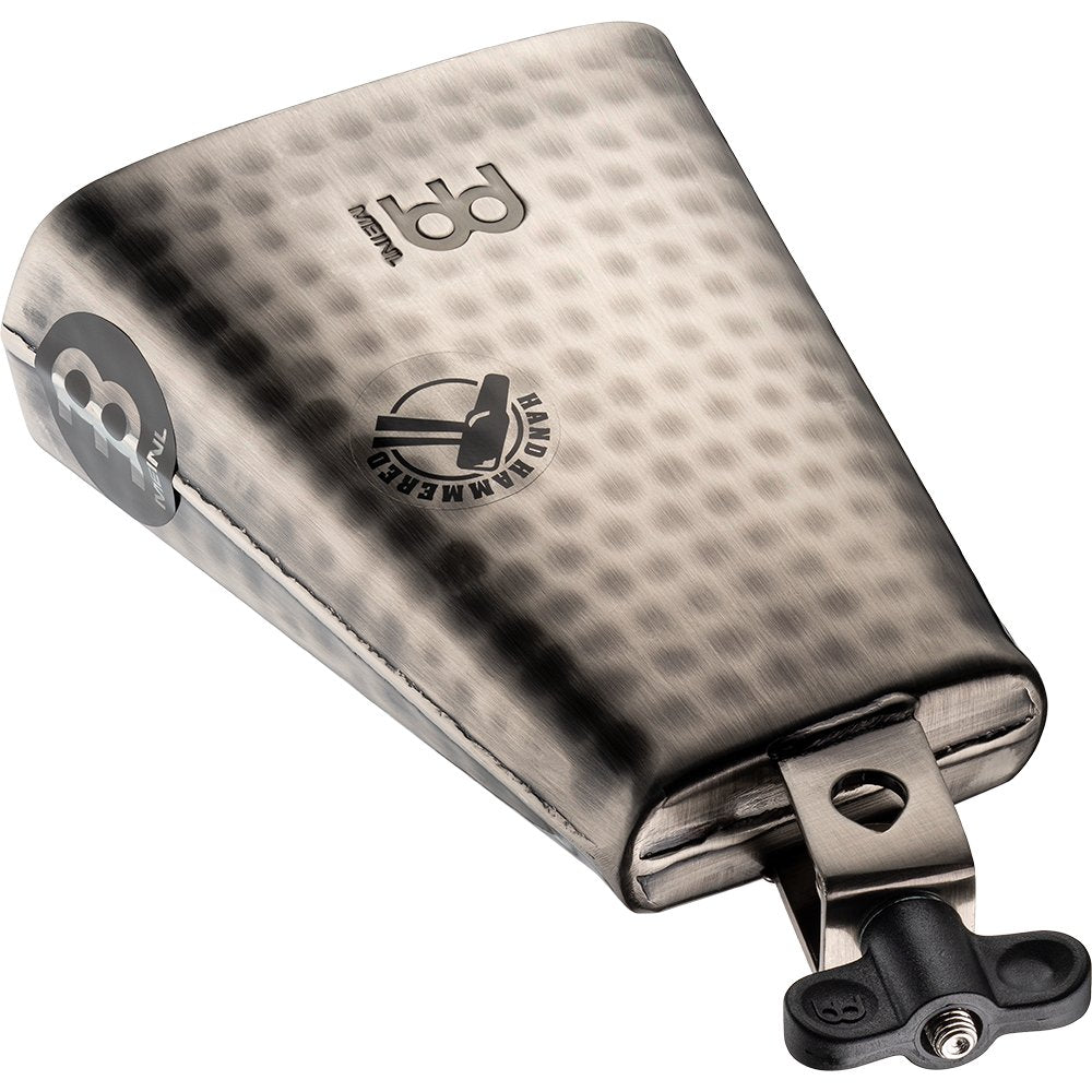 Meinl 6.25" Hammered Cowbell - Brushed Steel Finish - Image 3