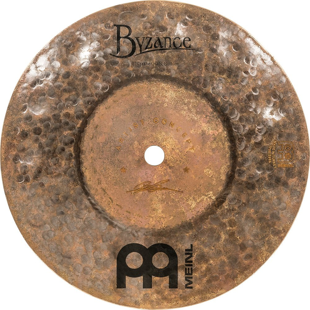 Meinl 8" Artist Concept Benny Greb Crasher Hi-Hats - Image 3