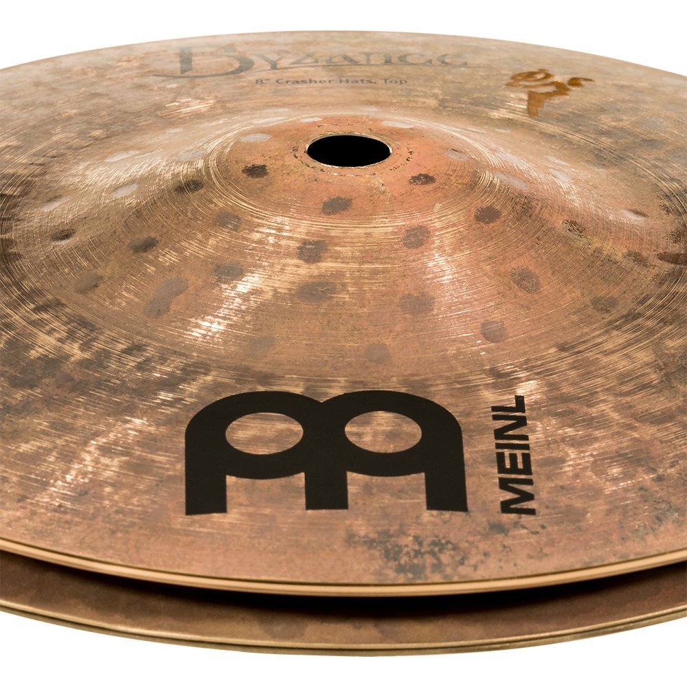 Meinl 8" Artist Concept Benny Greb Crasher Hi-Hats - Image 7