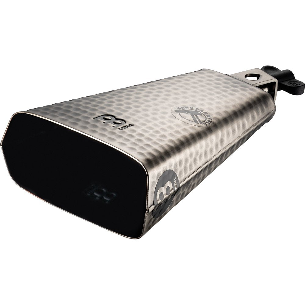 Meinl 8" Big Mouth Hammered Cowbell - Brushed Steel - Image 2