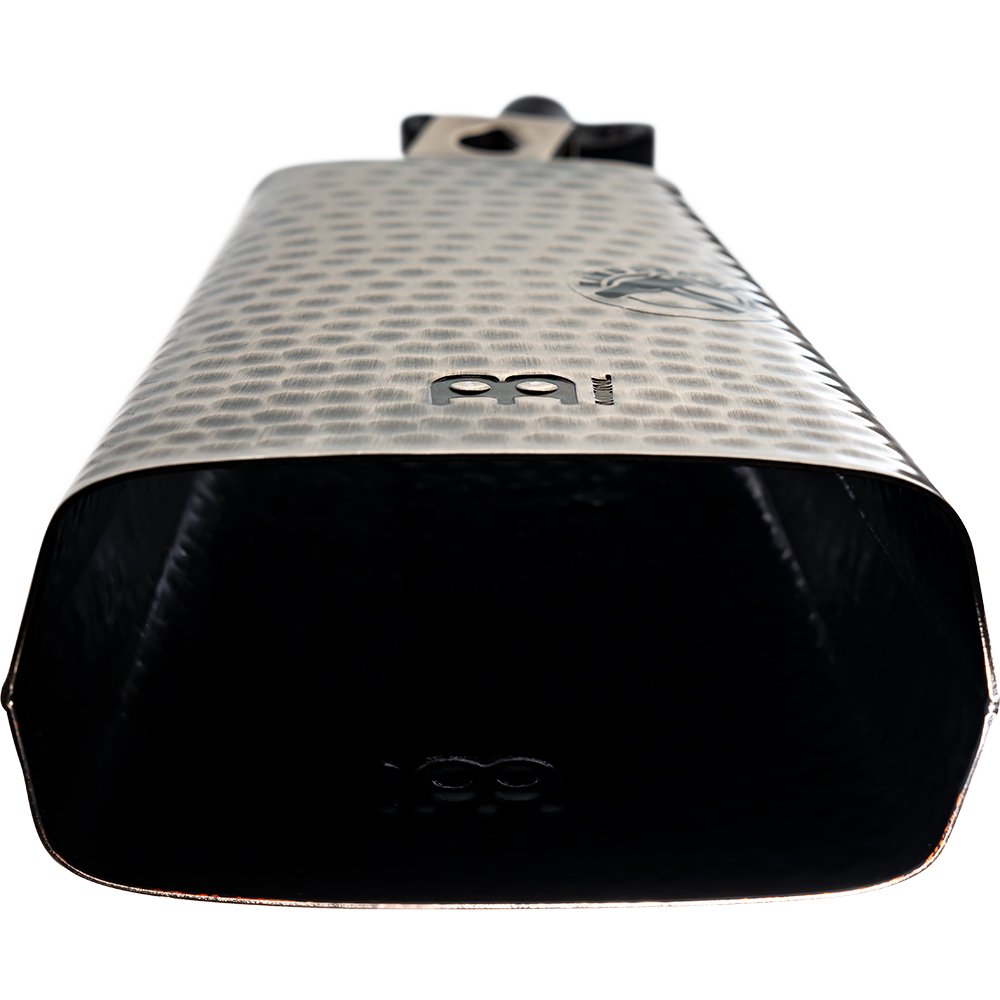 Meinl 8" Big Mouth Hammered Cowbell - Brushed Steel - Image 4