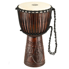 Meinl African Style 12" Djembe - African Queen Carving - Image 11