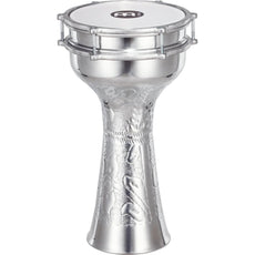 Meinl Aluminum Hand Hammered Jingle Darbuka 8 1/4" x 16" HE315