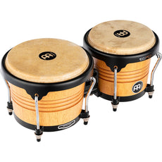 Meinl Free Ride Series Bongos - Super Natural with Black Hardware - Image 4
