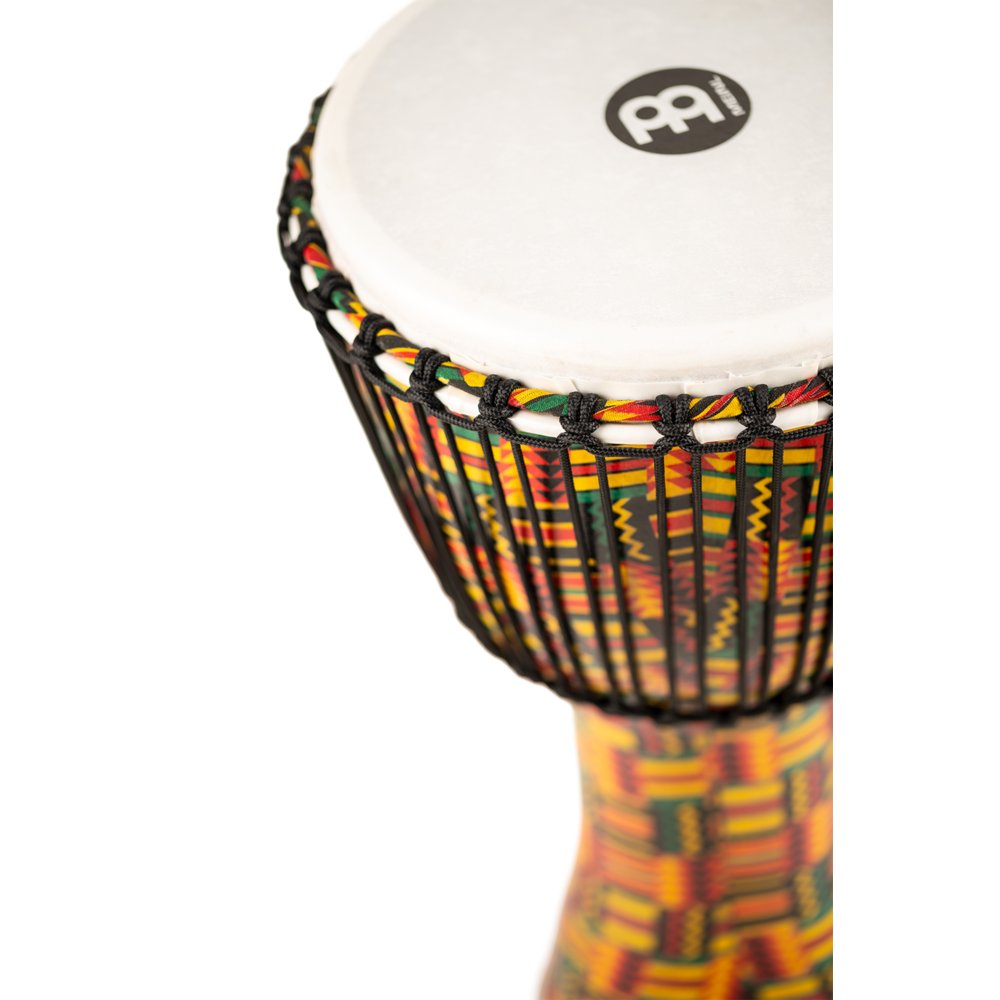 Meinl Rope-tuned Travel Djembe with Synthetic Head - 12" x 24" - Simbra - Image 2