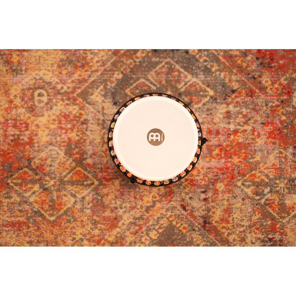 Meinl Rope-tuned Travel Djembe with Synthetic Head - 12" x 24" - Simbra - Image 7