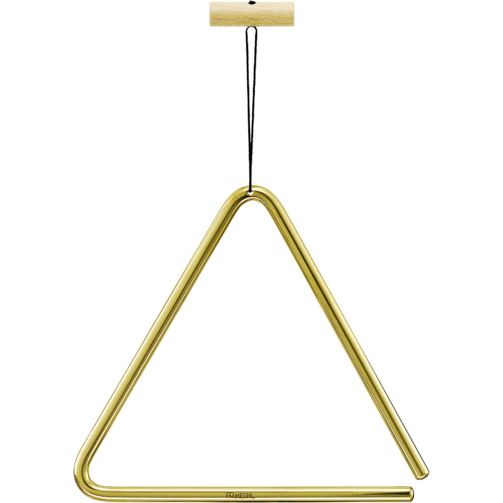Meinl Sold Brass Triangle - 8" - Image 1