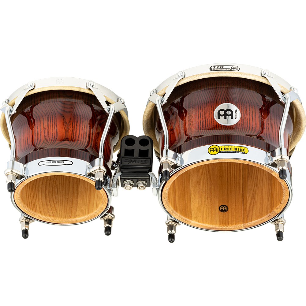Meinl Woodcraft Series Bongos - Antique Mahogany Burst - Image 3
