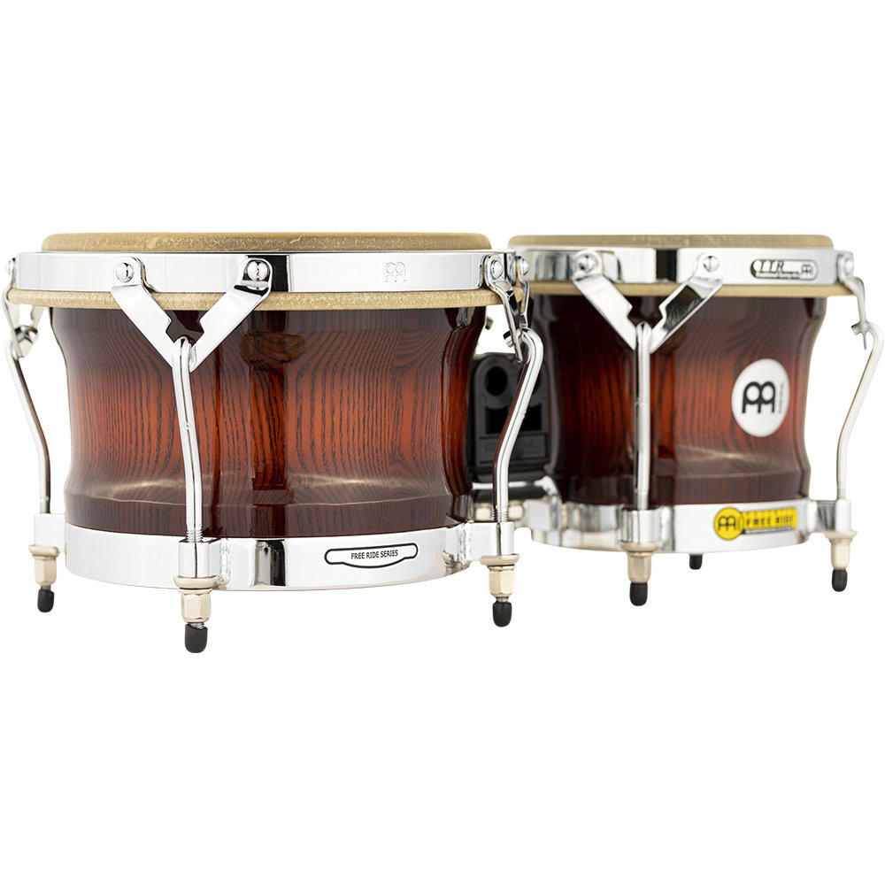 Meinl Woodcraft Series Bongos - Antique Mahogany Burst - Image 4