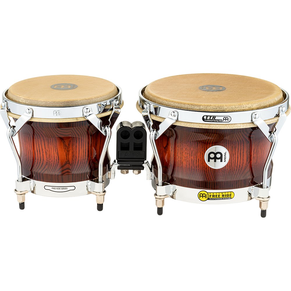 Meinl Woodcraft Series Bongos - Antique Mahogany Burst - Image 1