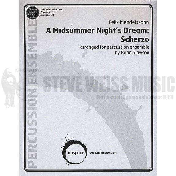 Mendelssohn-Midsummer Night's Dream: Scherzo arr. Slawson (SP)-B/2V/C/2X/5M