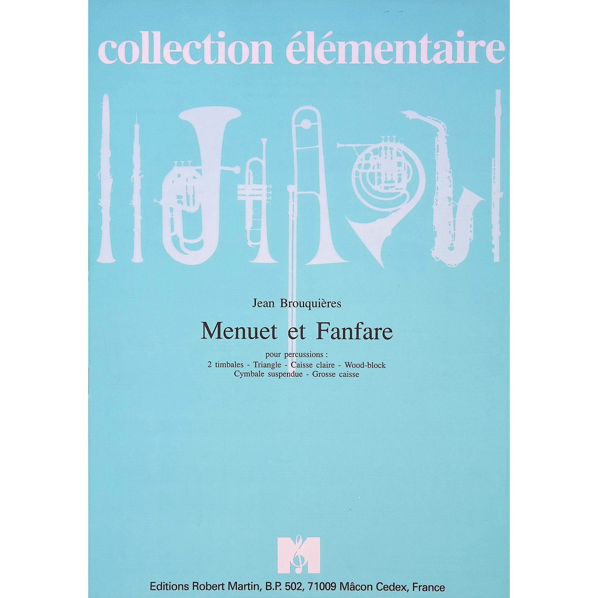 Menuet Fanfare by Jean Brouquieres