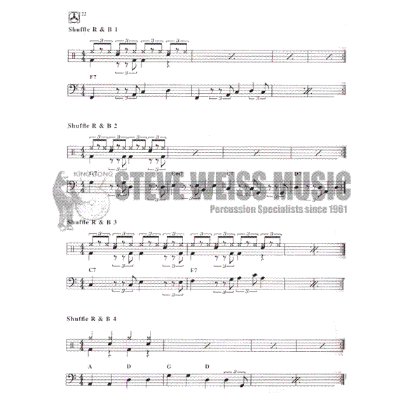 Micalizzi-Grooves for Drums & Bass (w/CD)