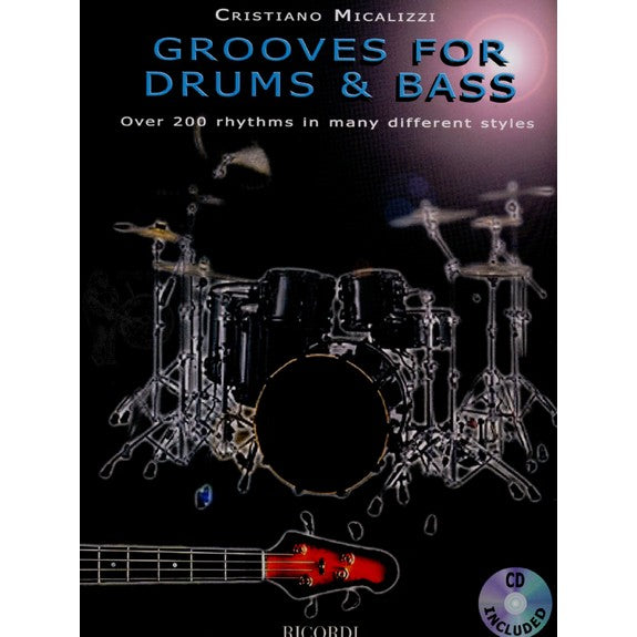 Micalizzi-Grooves for Drums & Bass (w/CD)
