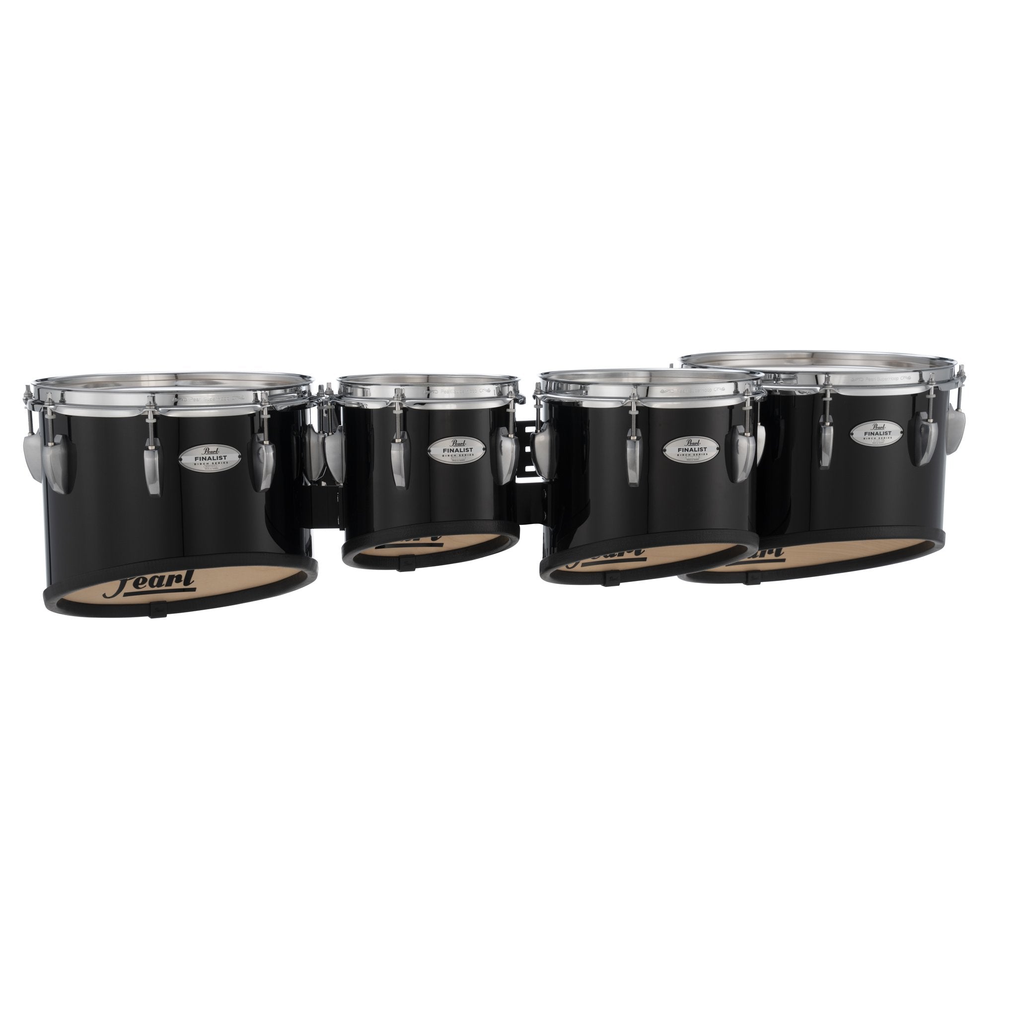 Midnight Black - Quad Pearl Finalist Birch Marching Tenors (8/10/12/13) FMTB8023/A46