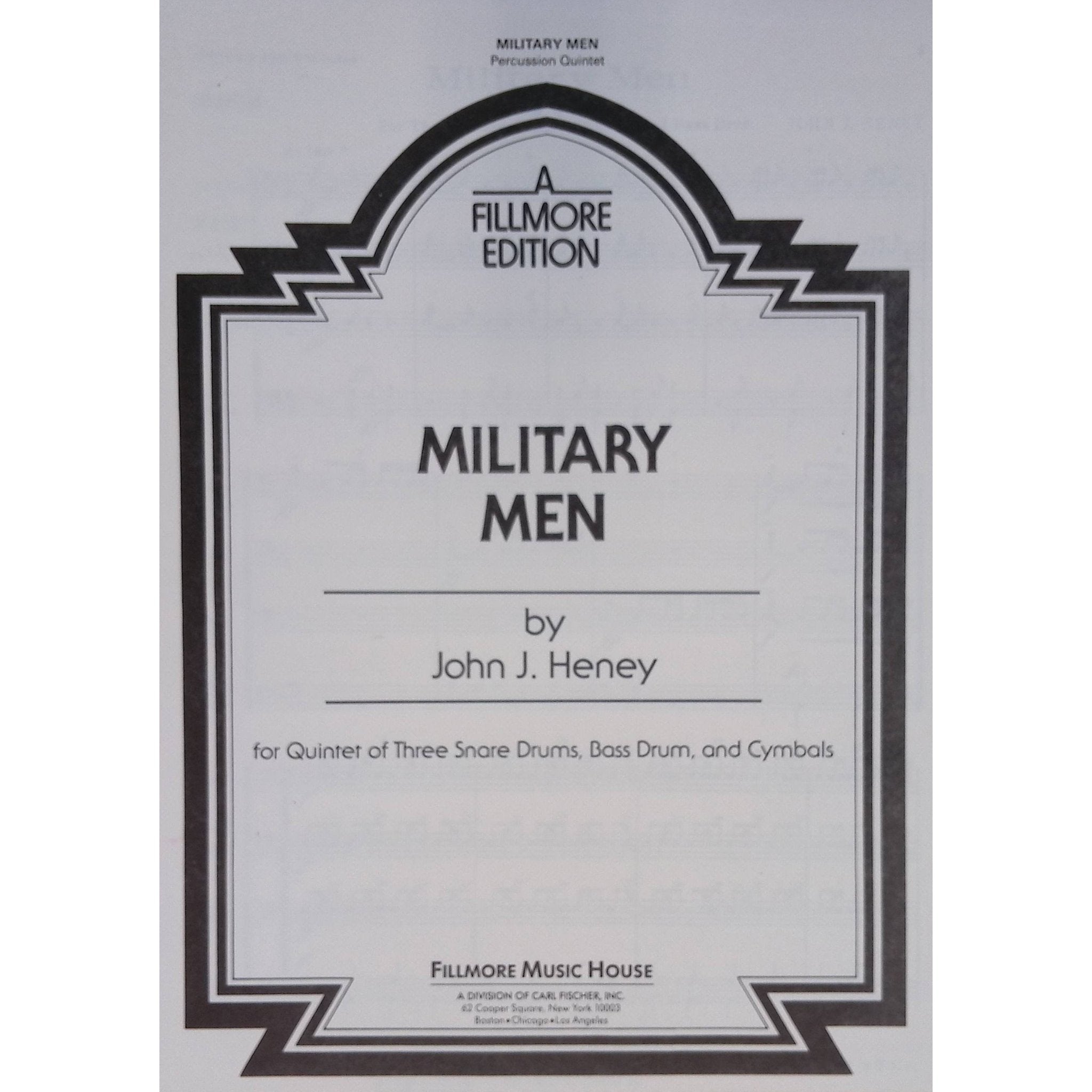 Military Men by John Heney
