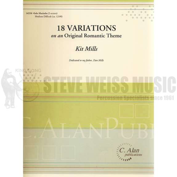 Mills-18 Variations on an Original Romantic Theme-M