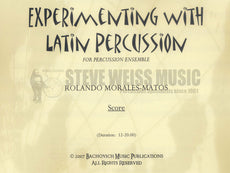 Morales-Matos-Experimenting with Latin Percussion (SP)-V/ M/P