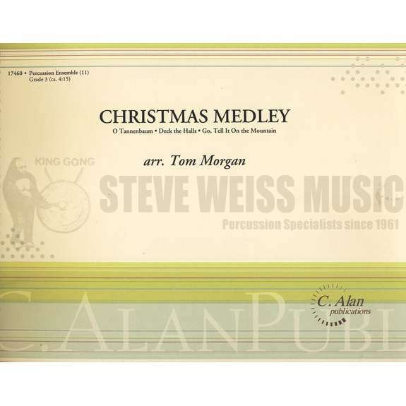 Morgan (arr.)-Christmas Medley (SP)-B/2V/C/Cro./X/3M/4T/ DS/P